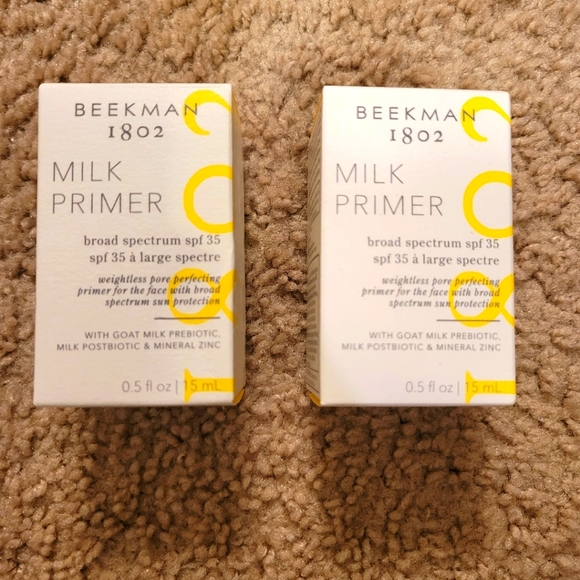 Beekman 1802 Milk Primer SPF 35 MINI/TRAVEL SIZE Bundle - Picture 1 of 8